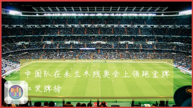 中国队在米兰冬残奥会上领跑金牌和奖牌榜